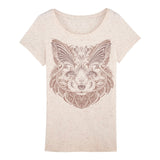 Fox Mandala T-Shirt Women