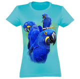 Blue Macaws T-Shirt Women
