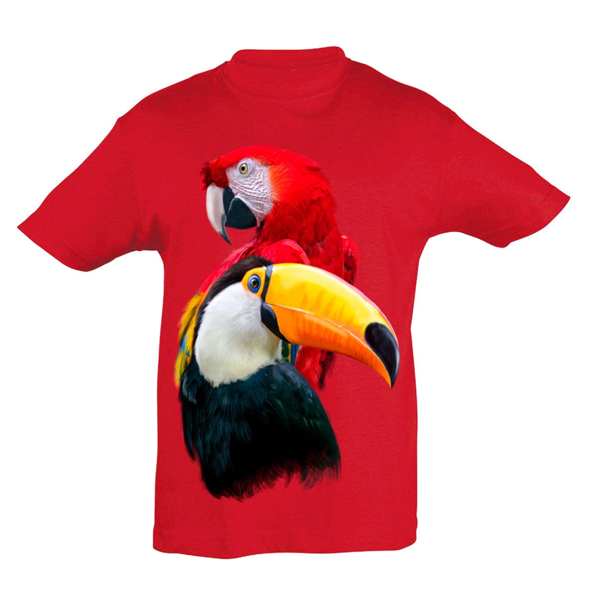 Parrot And Tucan T Shirt Kids Ralf Nature