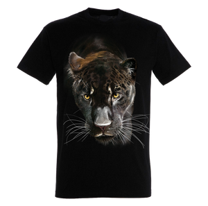 Black Panther Face T-Shirt
