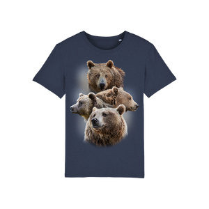 European Bear Expression T-shirt kid