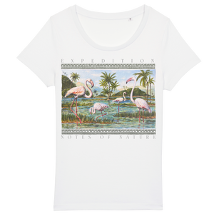 Flamingo Notes T-shirt Women