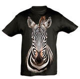 Zebra Front T-Shirt Kids