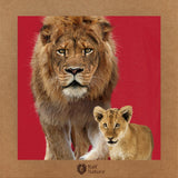 Lion & Cub Walk T-Shirt Kids