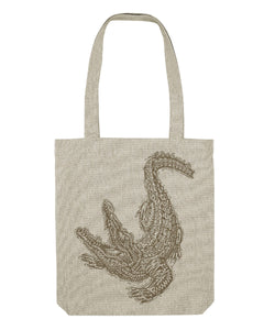 Croc Style Tote Bag