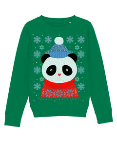 X-mas Panda Sweatshirt Kids
