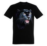 Black Panther Head T-Shirt